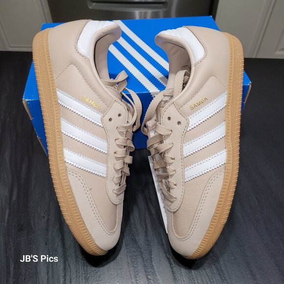 Adidas Originals Samba OG W Wonder Taupe Women IE6523 Women’s Size 7.5 Sneakers - Picture 10 of 15